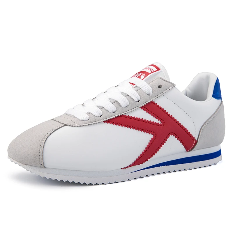 Hot White Retro Gym Sneakers for Men Women Lightweight Breathable Running Shoes Men Trainers Outdoor Flat Casual Sneakers Men