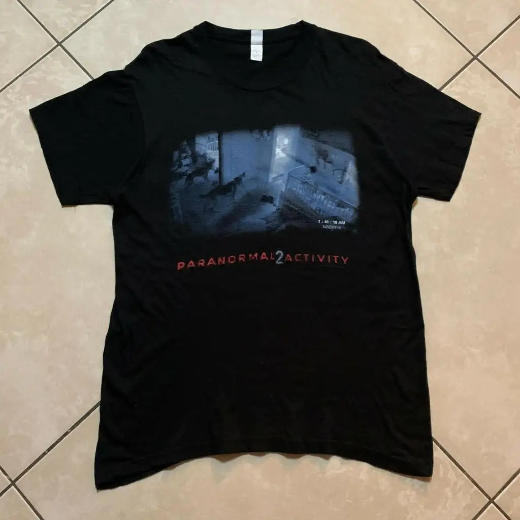 2010 паранормальная активность 2 первоклассные фотографии фильма промо футболка