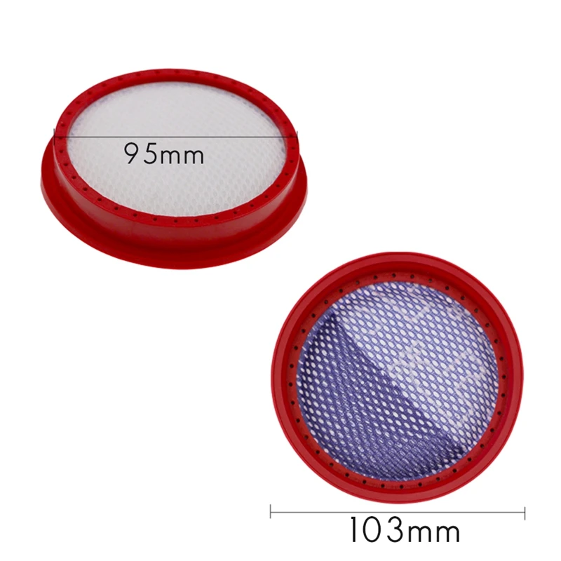 3 шт. для Dibea D18 D008pro ручной пылесос круглый моющийся фильтр сетки Фильтр Пылесоса