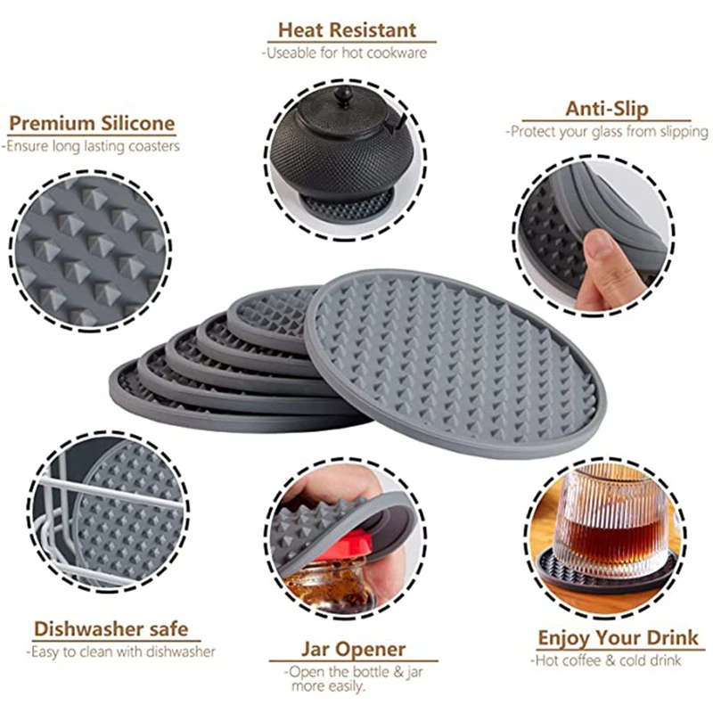 Силиконовые подставки 6 шт |