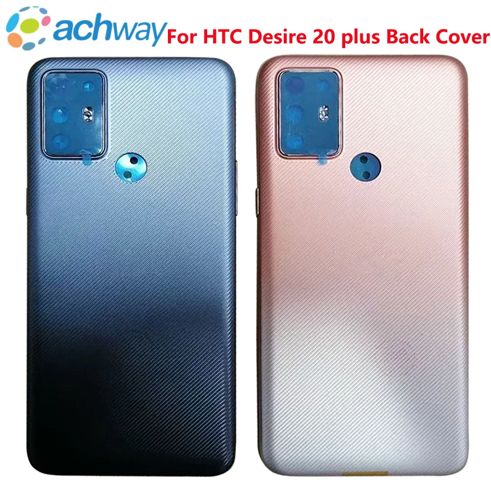 Новый корпус для HTC Desire 20 plus задняя крышка батарейного отсека с объективом камеры