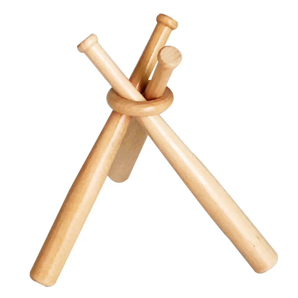 

1 Set of Household Baseball Stand Decorative Baseball Base Wear-resistant Display Holder (Random Color)