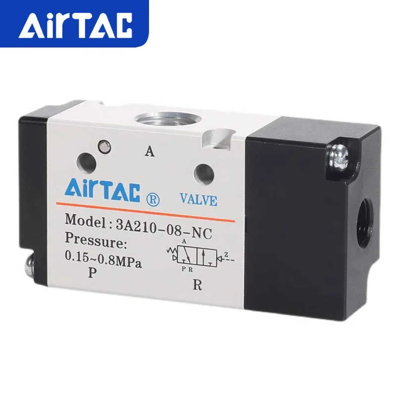 AirTAC Пневматический двухпозиционный трехпозиционный воздушный клапан