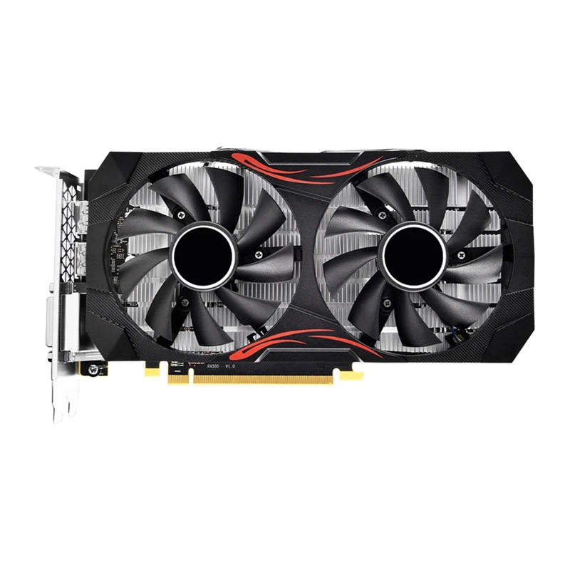 

Графическая карта RX580 8 ГБ DDR5 256 бит 2048SP, графическая карта, 8 контактов, два вентилятора для AMD, игровая графическая карта для майнинга