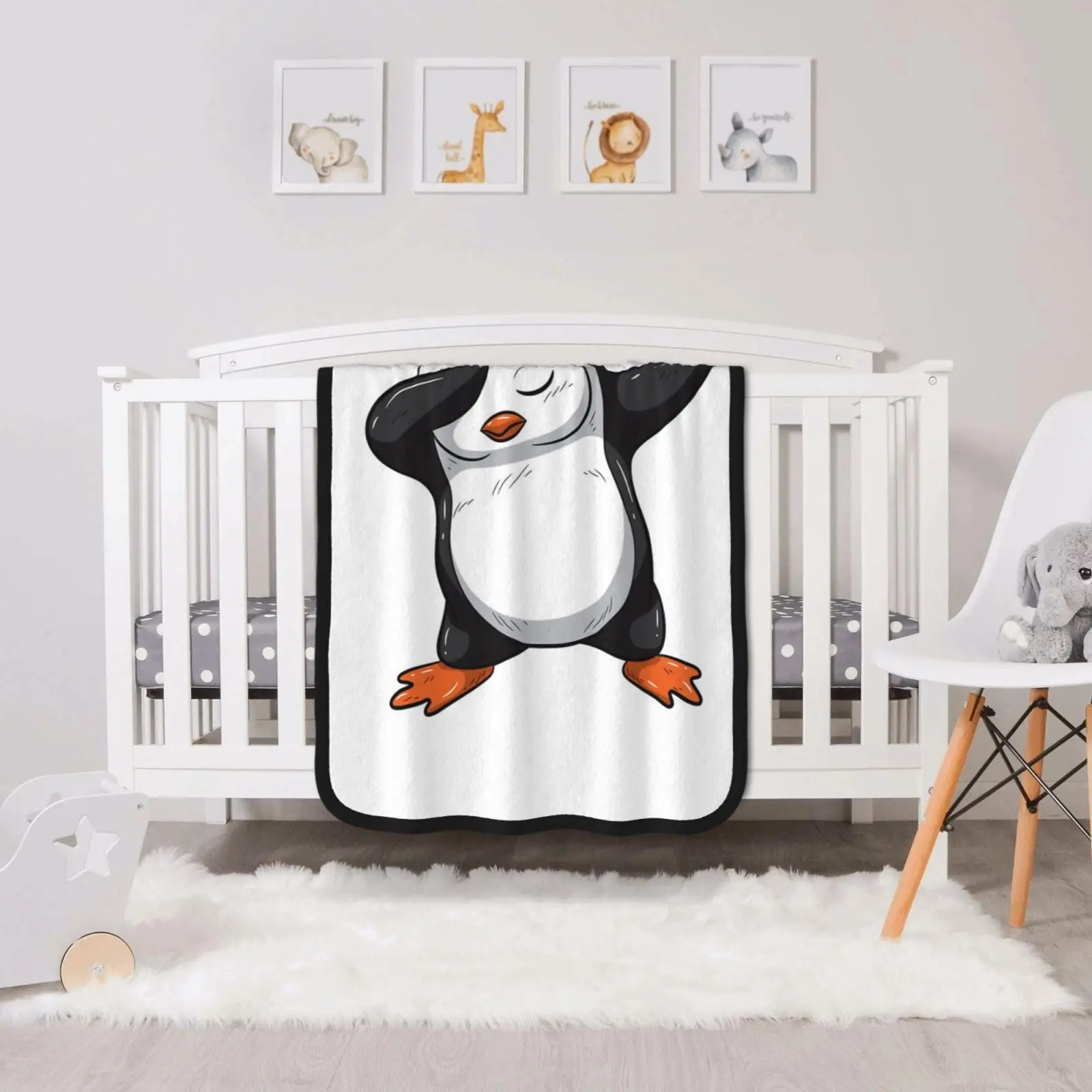 Double-sided Throw Blanket Fluffy Quilt Soft And Cozy Blanke