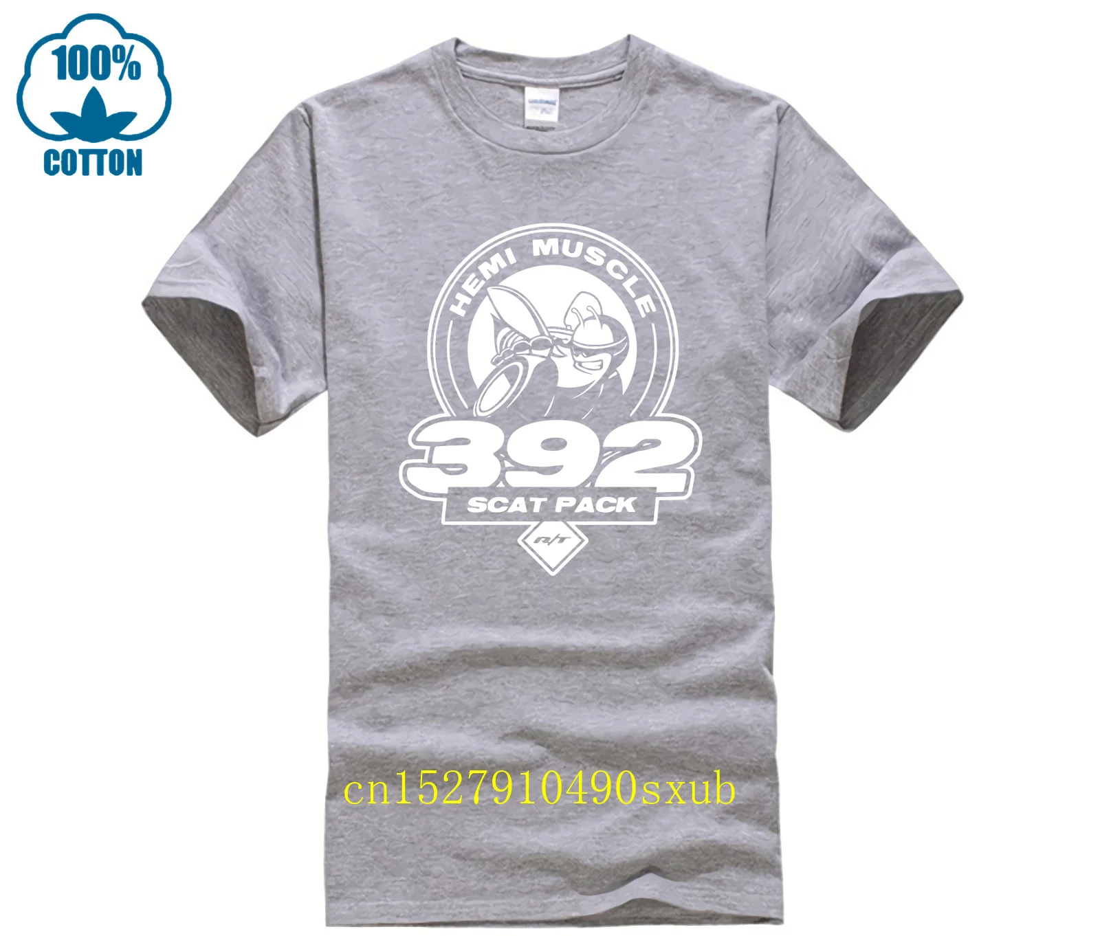 Scat Pack Hemi Muscle 392 модная мужская футболка Match Your Car's Color