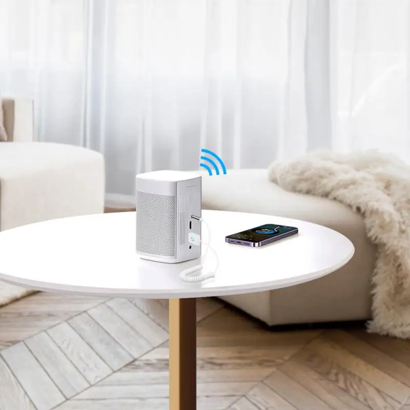 

Многофункциональный аудиоприемник Aux, прочный универсальный автомобильный адаптер Rt08 Bluetooth 5,0, креативный, один на два, удобный в использова...