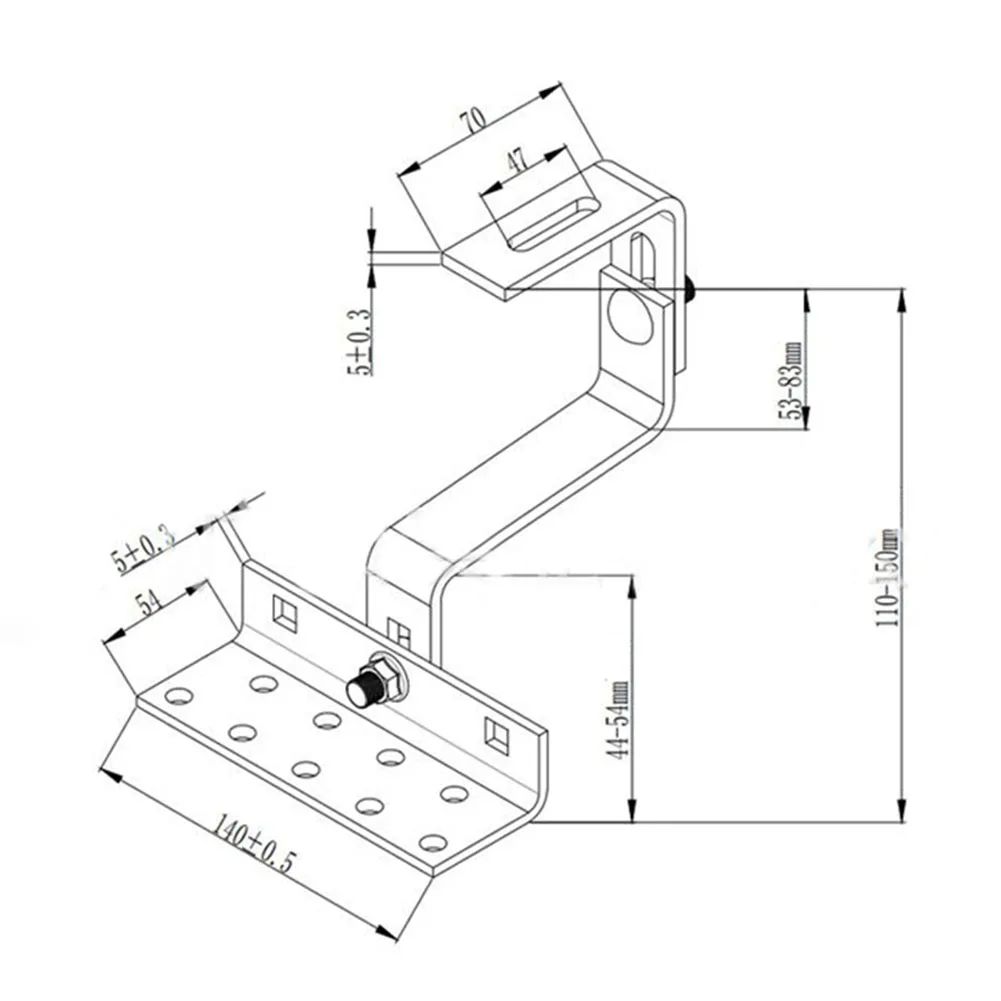 

Robust Solar Power Supplies Roof Hook Photovoltaic Bracket Brand New High Quality Robust Solar Photovoltaic Module
