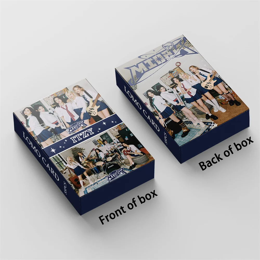 55 шт. Kpop ITZY открытки альбомы CHESHIRE ломо карты Yeji Lia Ryuji Chaeryeong Yuna фотокарточки