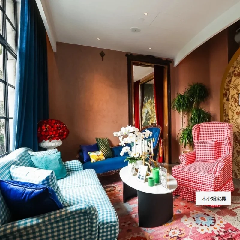 Диван во французском кремовом стиле ретро пасторальная маленькая юбка с