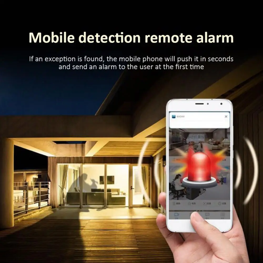 Умная мини-камера видеонаблюдения A9 1080P с Wi-Fi