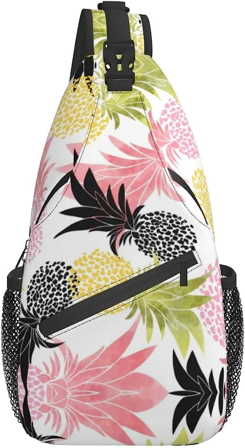 Softball Print Sling Bag Chest Bag Softball Crossbody Bags For Mens Womens
