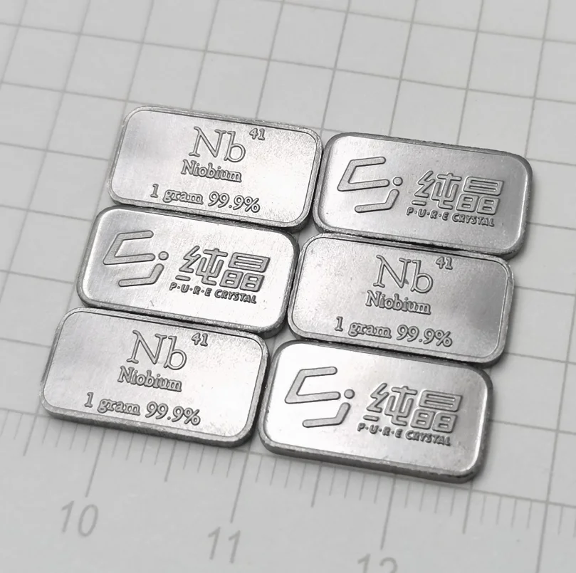 

Радужные полоски ниобия 1г