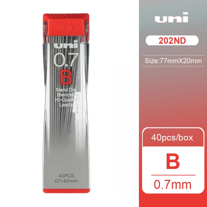 

Механический карандаш UNI 0,3/0,5/0,7/0,9 мм
