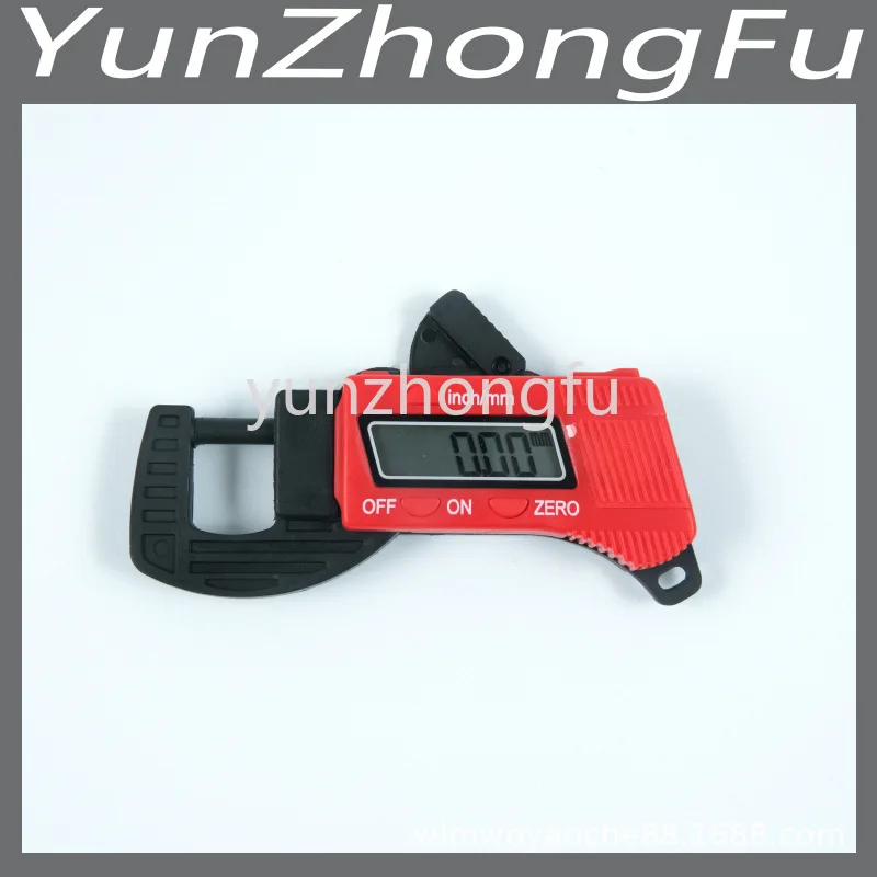

Plastic Digital Displayed Thickness Gauge 0-12.7mm Electronic Digital Thickness Gauge Device Thickness Ruler