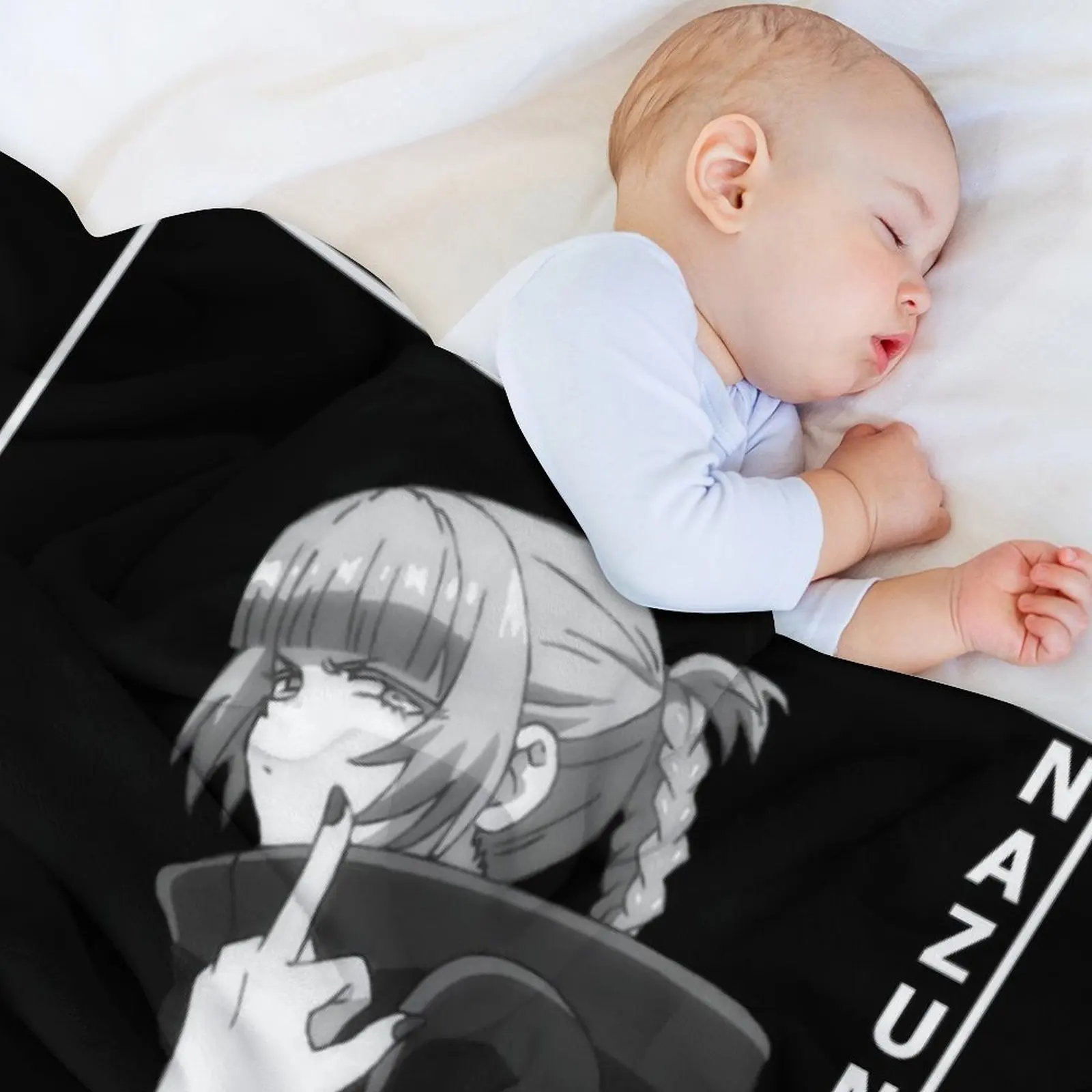 Одеяло Nazuna ナズcall Of The Night - Yofukashi no Uta мягкое большое винтажное милые клетчатые