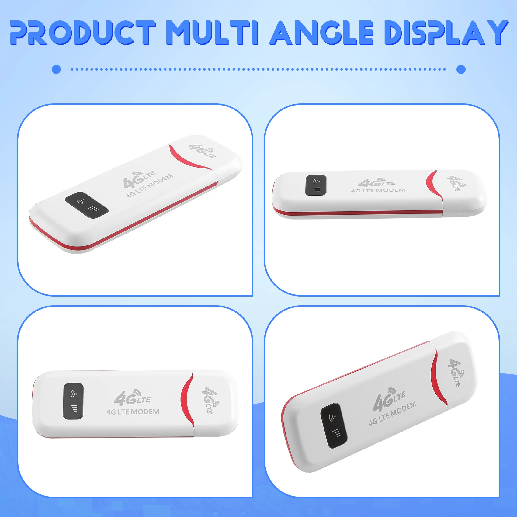 4G LTE Беспроводной USB-ключ Мобильная точка доступа 150 Мбит/с Модем Stick Sim-карта
