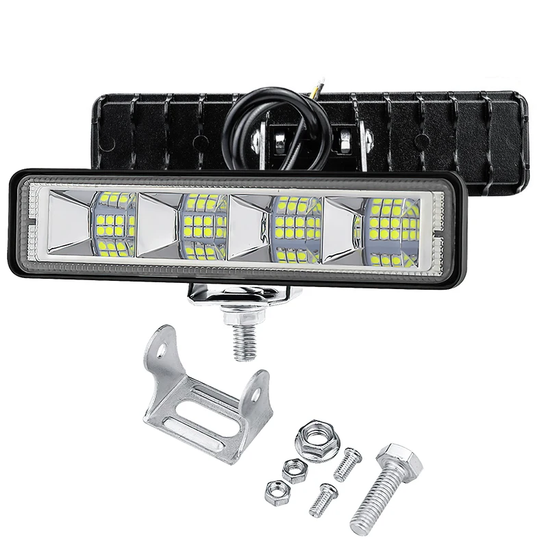 

24 Led Car Work Light DRL Spotlight Headlights Waterproof Light Auto Offroad SUV Truck Headlights Driving Lamp DC 12V-60V 6500K