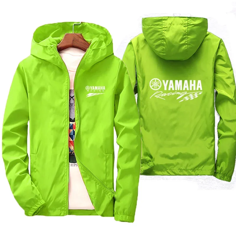 Фото Мужская ветрозащитная куртка Yamaha для бездорожья, весна-осень 2026, для активного отдыха и езды на велосипеде, ветрозащитный жилет для мужчин №1