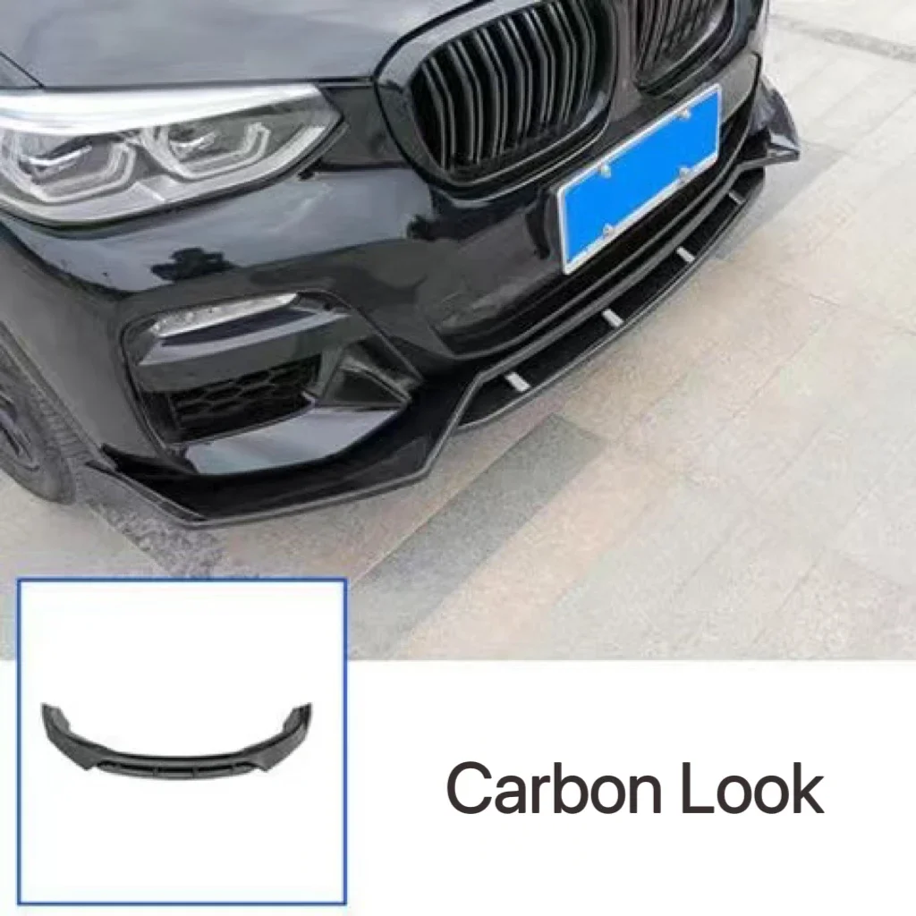 Для BMW X3 X4 M40 G01 G02 2017-2021 M-спортивные комплекты для переднего бампера губ сплиттер с
