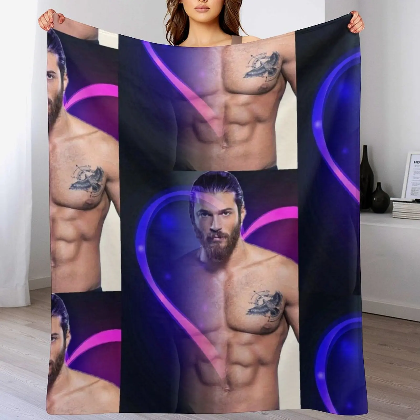 Плед Can Yaman Пляжное аниме Зимние кровати Одеяла