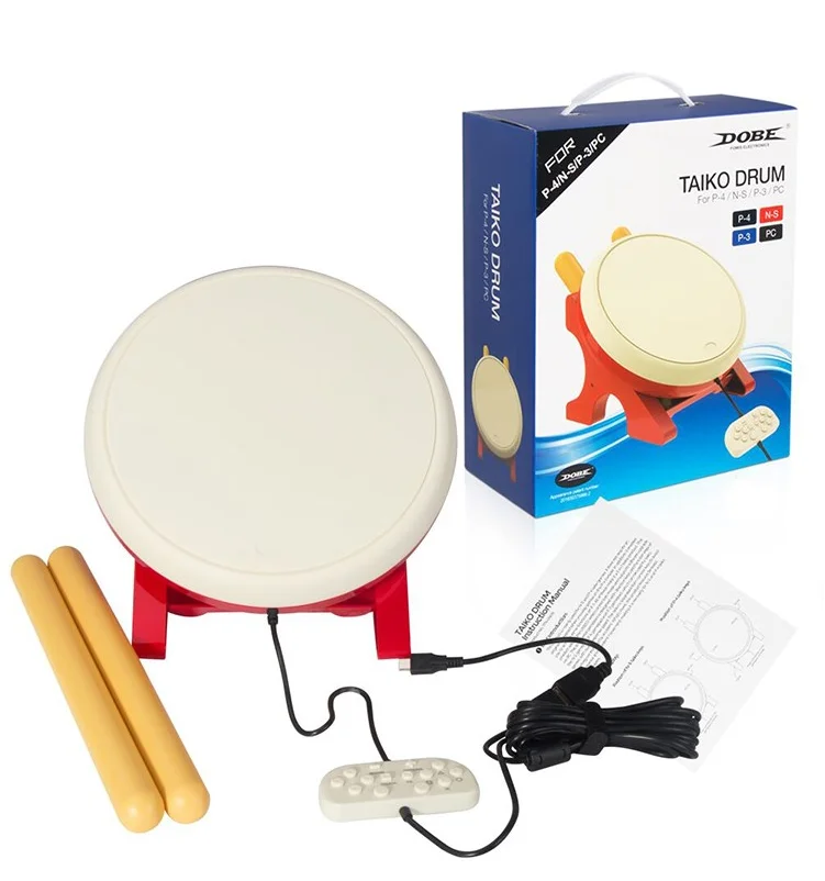 Для PS4/PS3/ПК/NS переключатель Барабан Тайко Joycon-совместимый контроллер для