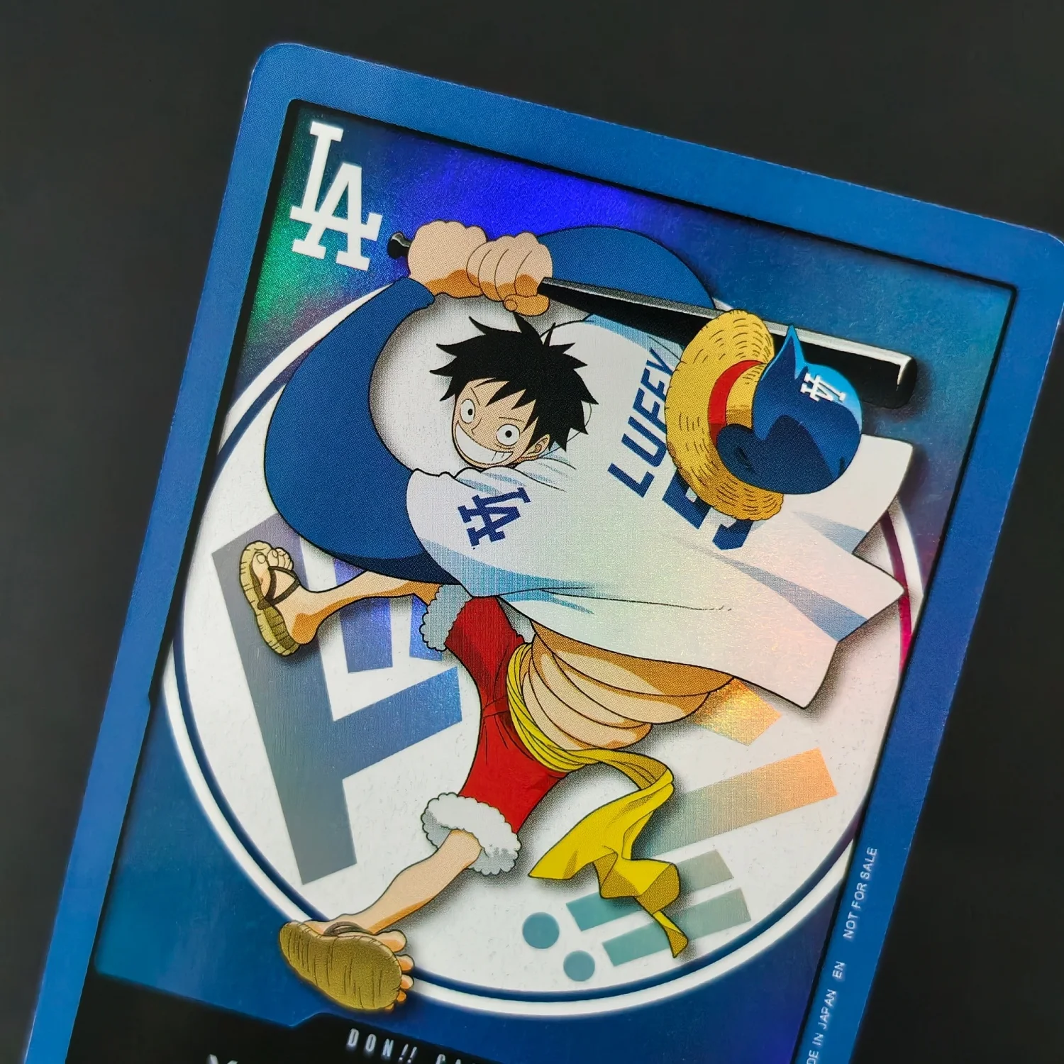 Фото DIY Proxy OPCG Английский ДОН!! Карточка Бейсбол Луффи 2026 One Piece Ночная Промо-игра Коллекционная Карточка-Игрушка №5