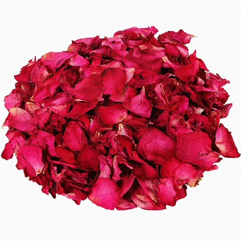 

100g Bath Beauty Natural Dry Flower Fragrant Dried Rose Petals Bath Spa Shower Tool Whitening Body Foot Skin Care