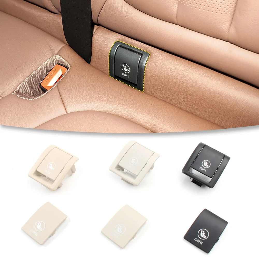 Фото Автомобильное крепление на заднее детское сиденье ISOFIX, детский удерживающий чехол на сиденье для BMW X5 G05 X7 G07, сменные колпачки на ремень безопасности №1