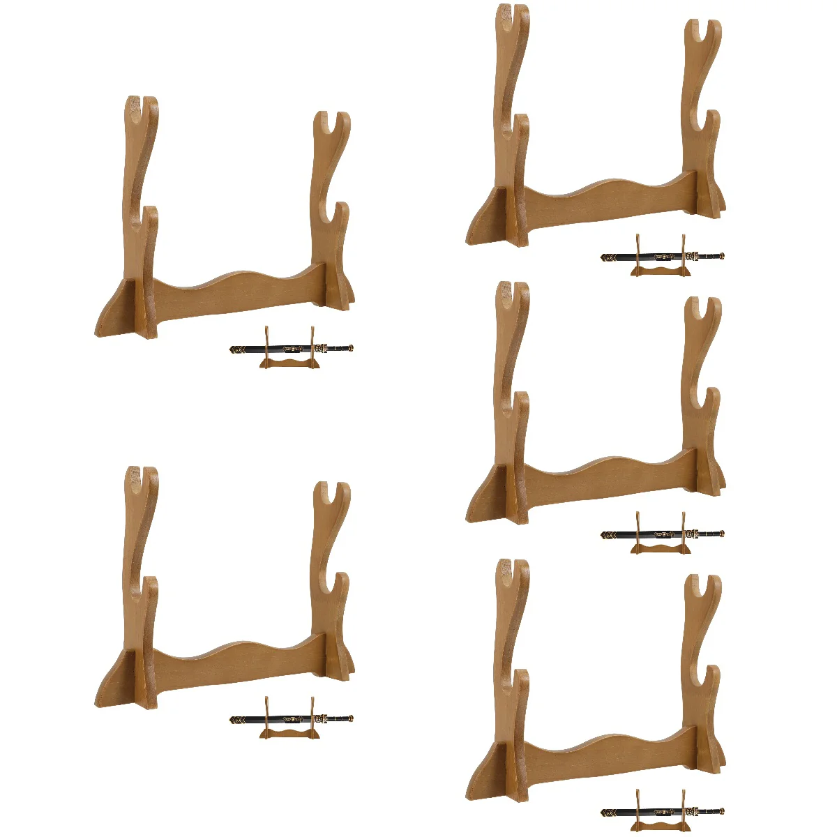 

5 шт. подставка 2-слойная средневековая подставка для фотографий