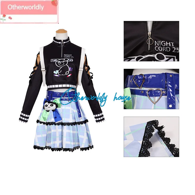 Аниме проект секай красочные сценические костюмы для косплея Asahina Mafuyu Mizuki Yoisaki