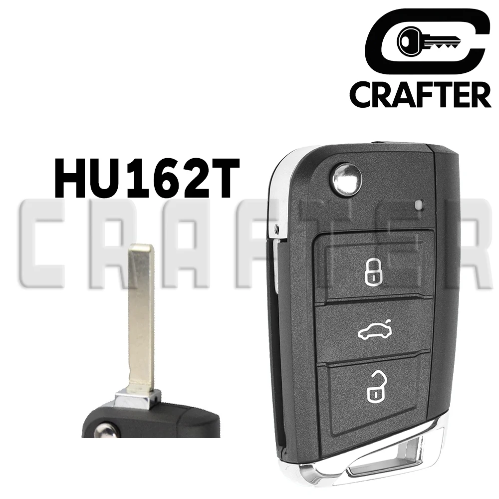 

Ключ Crafters 5G0959752AB/BB ID48 MQB 433 МГц с дистанционным управлением без ключа, подходит для VW Golf 7 MK7 Tiguan Polo Skoda HU66/HU162T KeyCutting