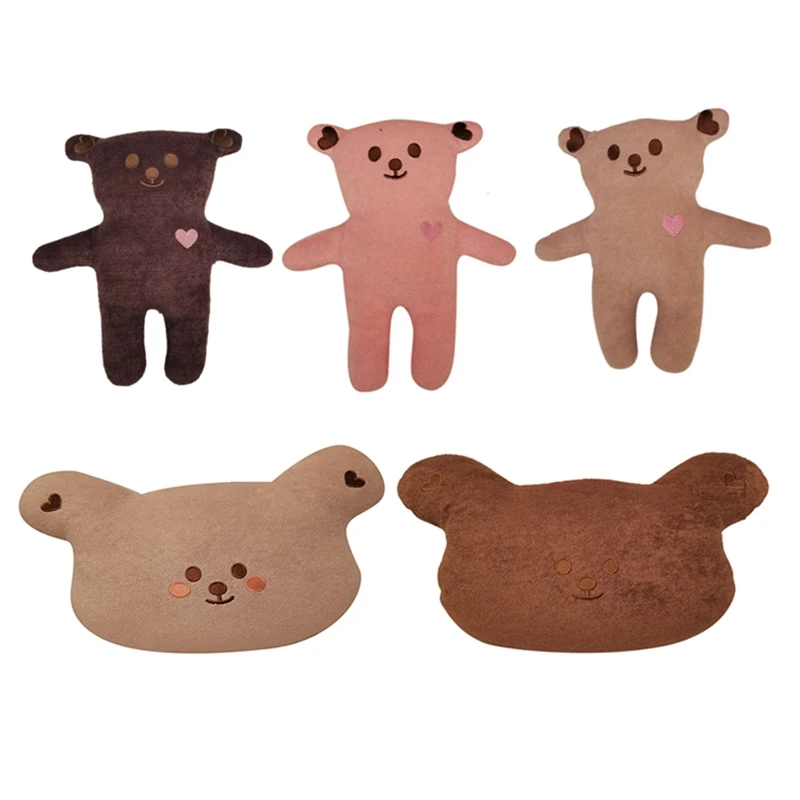 

Baby Simulation Bear Plush Doll Toys Mini Soft Animal Sleeping Birthday Gift Kids Stuffed Toy Photography Props