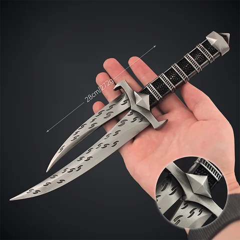 Игрушечный культистский нож из сплава 28 см