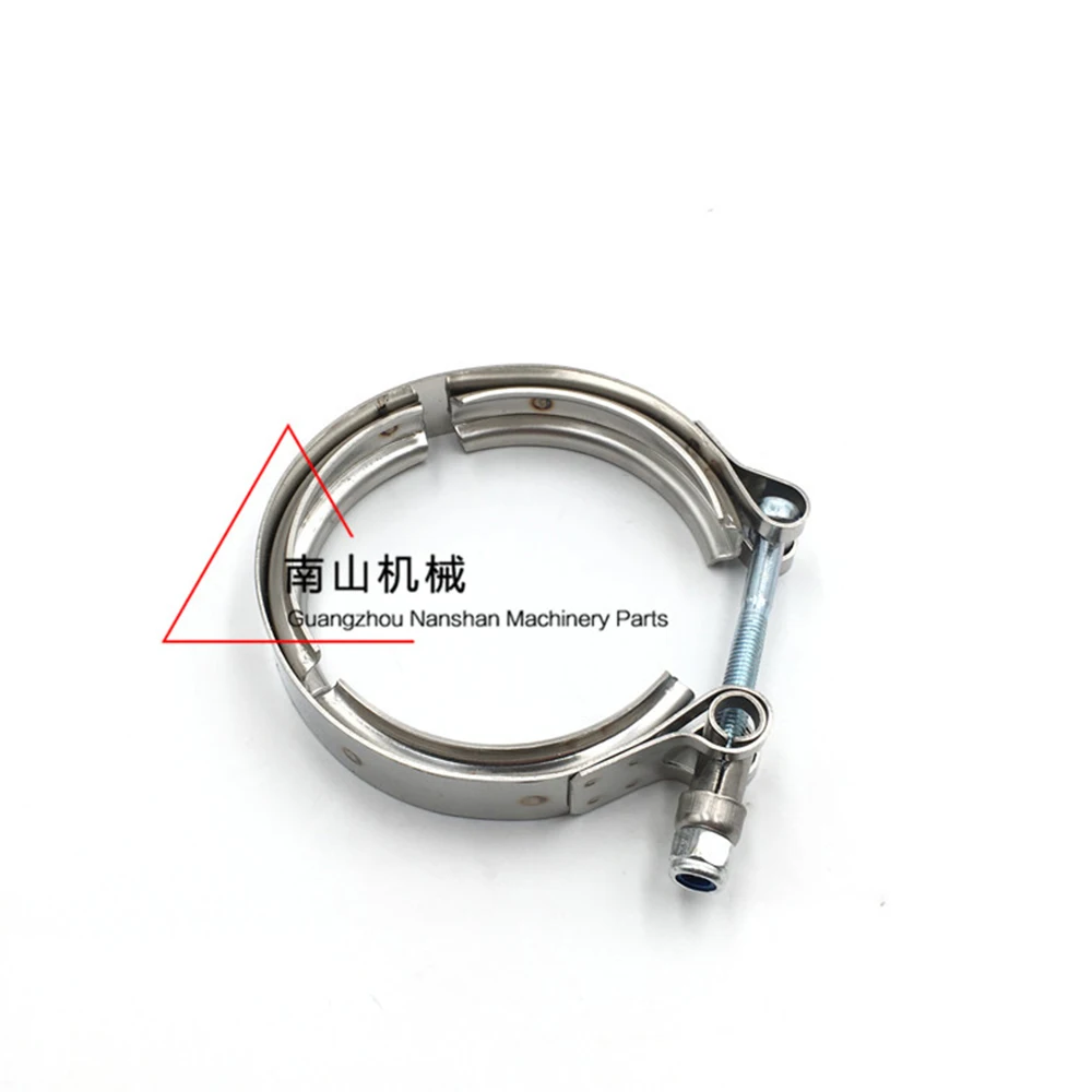 

Supercharger Clamp Cummins 6D114 Turbocharger Clip Excavator For Komatsu Pc350 360-7 300