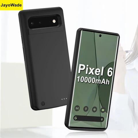 Аккумуляторная батарея JayoWade, 10000 мАч, для Google Pixel 6, чехол для телефона Pixel6, внешний аккумулятор для Google Pixel 6 Pro, чехлы для зарядного устройства
