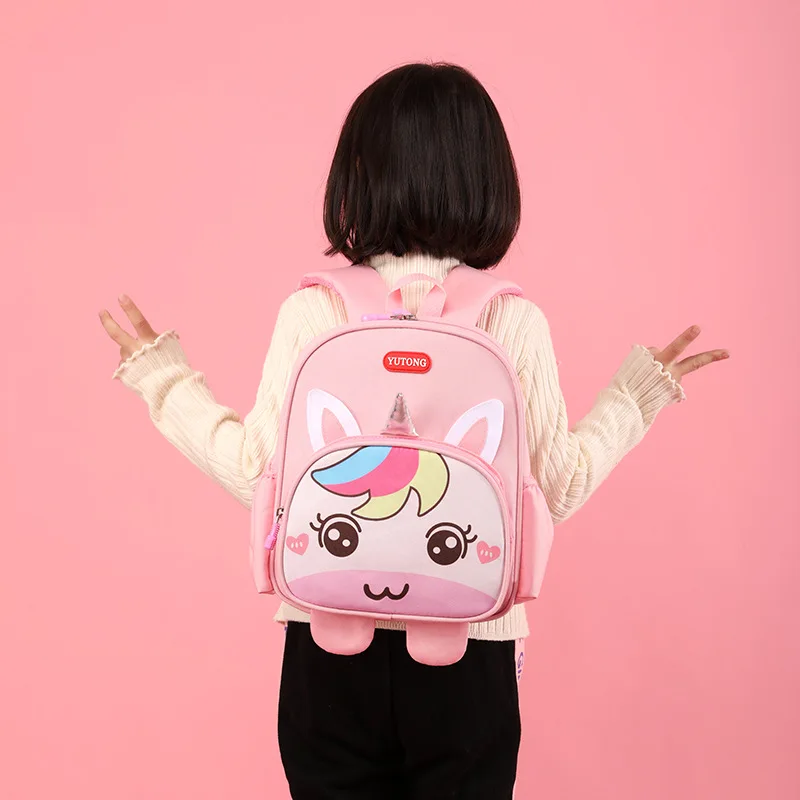 Children Cute Unicorn Dinosaur Small Bags In Kindergarten Boys Girls Small Backpacks New Kids Cartoon Backpack for Travel Gift