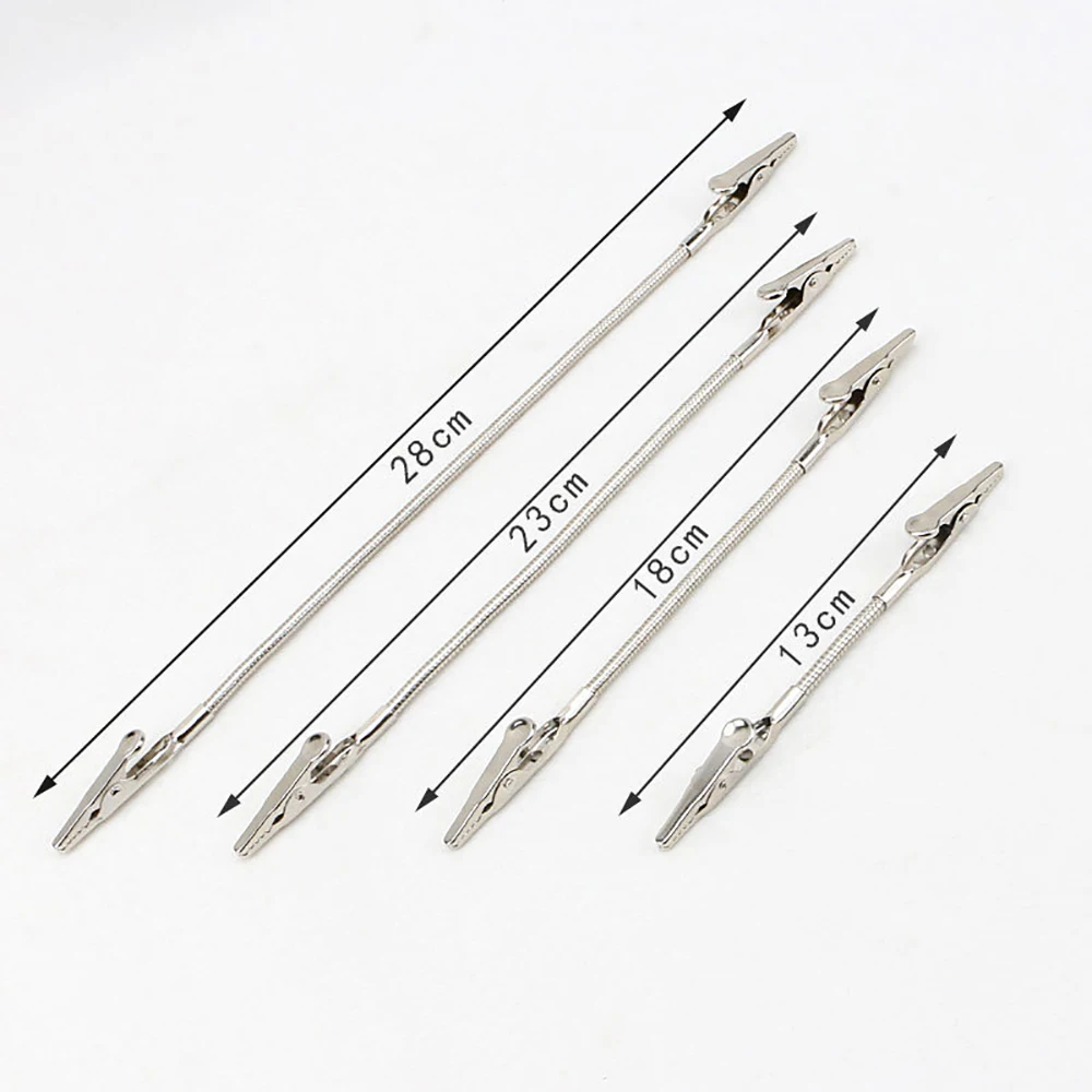 

20PCSDouble Head Label Iron Clip, Crocodile Memo Clip Photo Picture Note Clip Metal Wire Clip Clip Suitable for DIY