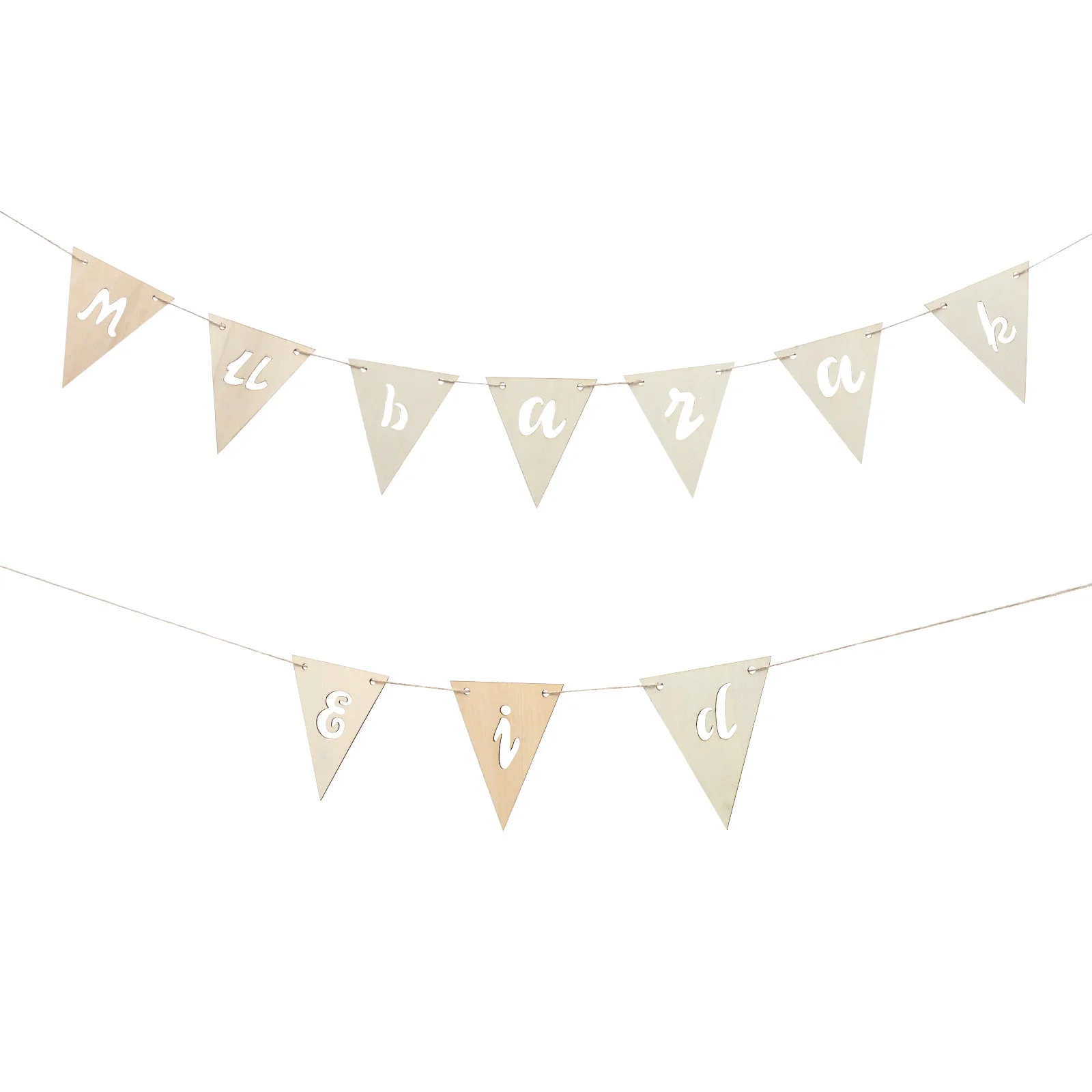 

Mubarak Eid Ramadan Banner Decoration Kareem Hanging Bunting Flag Party Pendant Garland Backdrop Decor Moroccan String Wood Home