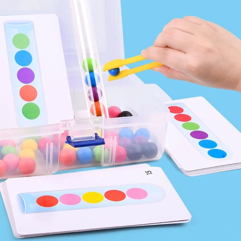 

Kids Sensory Beads Sorting Novelty Building Block Novelty Toy for Toddlers DropShipping