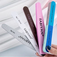 nail file 5pcs matte polishing strip manicure buffer nail tool sandpaper strong thick buffer double side of the nail file