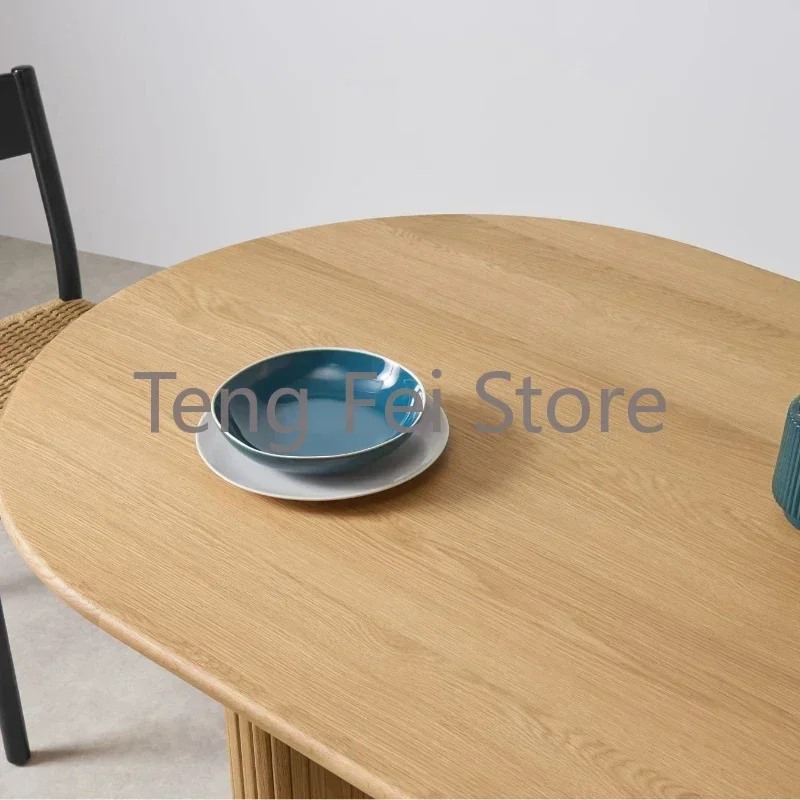 Овальные деревянные домашние обеденные столы кухонный роскошный уличный центр