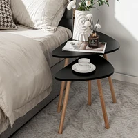 Mordern Nesting Table Set End Tables Bed Side Tables for Living Room Bedroom Lounge Tool-Free Assembly