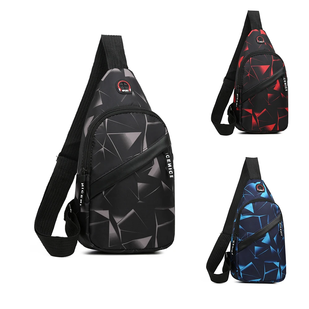 Sports diagonal shoulder bag, universal for men and women, suitable for outdoor, indoor, sports and fitness, leisure, fashion