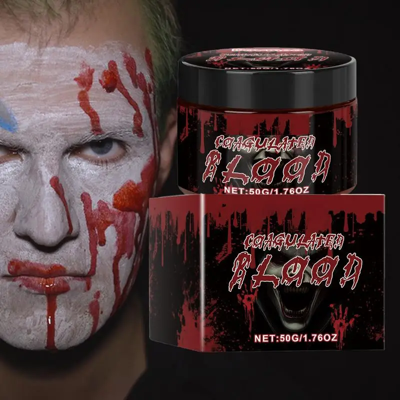 Имитация крема крови реалистичный моющийся сценический розыгрыш театральные