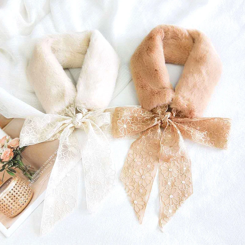 Рисунок 5 - Шарф с имитацией меха кролика