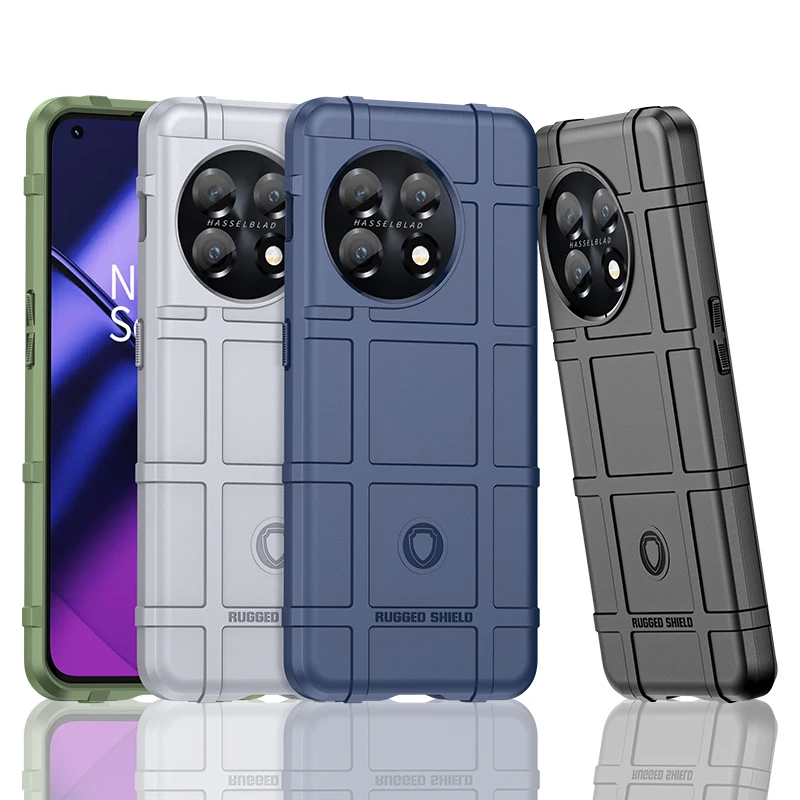 

For Funda OnePlus 11 5G Case OnePlus 11 5G Cover Housing Shockproof Armor Rubber Anti-Slip Phone Back Cover OnePlus 11 5G