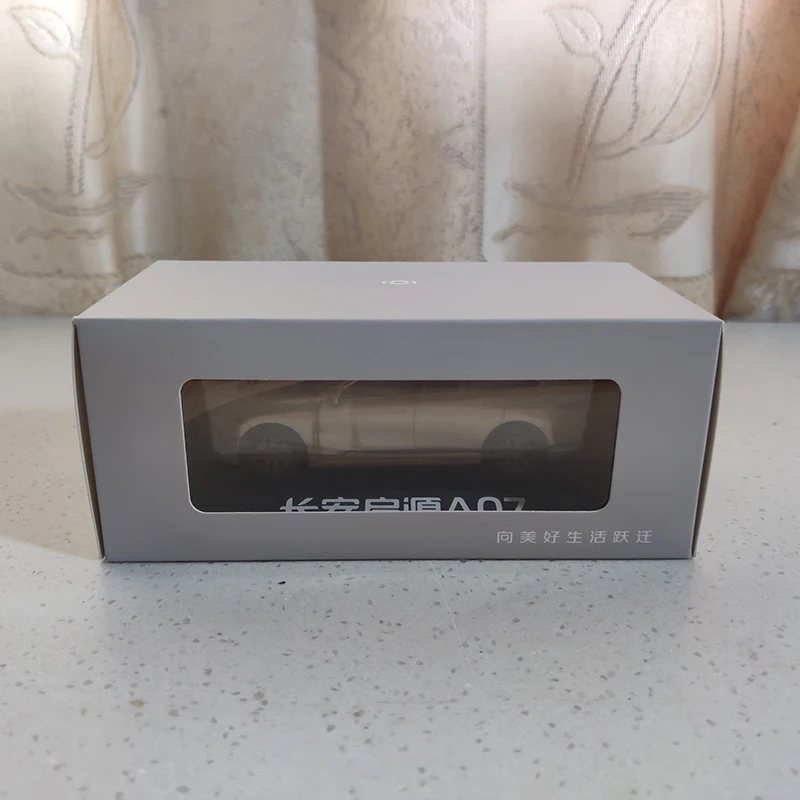 Масштаб 1:43 Changan A07 пластиковая модель автомобиля игрушки орнамент сувенирные