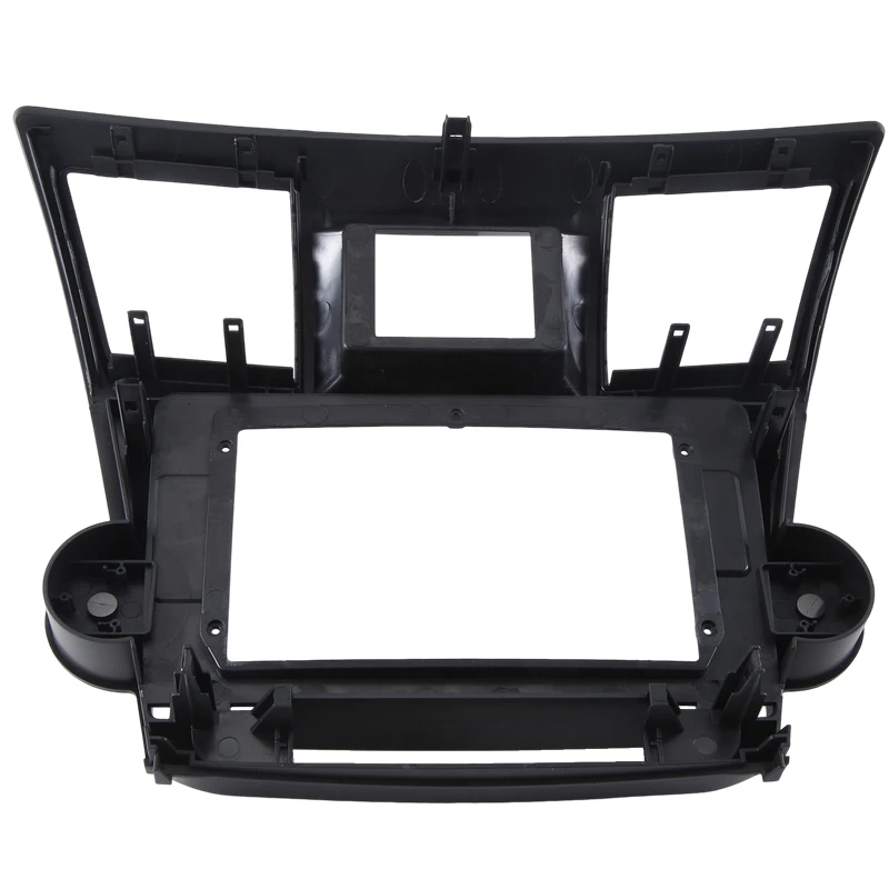 Car Radio Fascias For TOYOTA Kluger/Highlander Audio Stereo Dash Panel Mounting 10.1 Inch Center Console Holder Bezel Parts