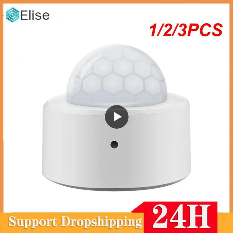 

1/2/3 шт., беспроводной инфракрасный датчик движения Zigbee